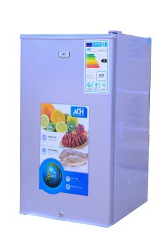 ADH REFRIGERATOR 120L,AC 187-240V,SINGLE DOOR,3 ADJUSTABLE SHELVES,TEMPERATURE CONTROL AND LOW ENERGY CONSUMPTION,R134A/50g,SILVER