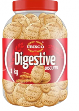 DIGESTIVE BISCUITS 1kg,SWEET ,TASTY,QUICK EASY SNACK BY UBISCO