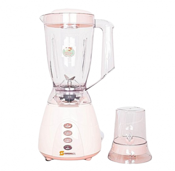 2 IN 1 BLENDER 1.5L,300-350W,VERSATILITY,SAFE,STABLE AND EASY TO CLEAN,PINK BY SAYONA