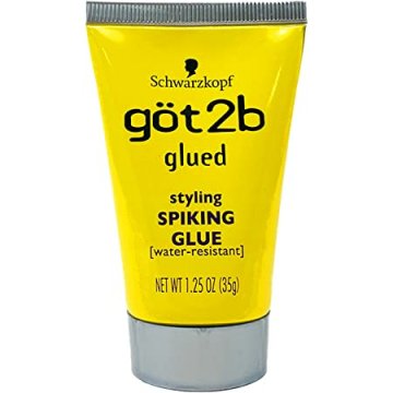 HAIR STYLING GLUE GOT2B 35g, ORIGINAL,GLUED WATER RESISTANT GEL, CREATES STIFF, STRONG HOLD PERFORMANCE UPTO 72 HOURS
