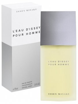 MEN'S PERFUME L'EAU D'ISSEY POUR HOMME 75ml,ORIGINAL,FRESH,VIBRANT AND ELEGANT BY ISSEY MIYAKE