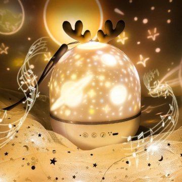 BLUETOOTH STAR ROTATING DISCO BALL PROJECTION LIGHT, REMOTE CONTROL SPEAKER, CHARGEABLE WITH A USB PORT, AN AUDIO INPUT PORT