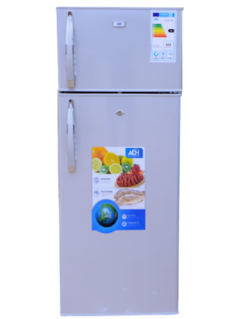 ADH 358L REFRIDGERATOR,DOUBLE DOOR,TOP MOUNT,COMPACT,​EFFICIENT COOLING SYSTEM,HIGHER LOAD-BEARING CAPACITY,WHITE