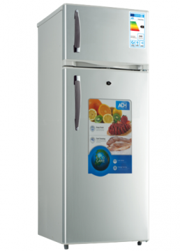 ADH 468L REFRIGERATOR,BCD,DOUBLE DOOR,COMPACT,DURABLE,HIGH QUALITY,SILVER