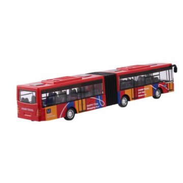 BUS TOY, POLICE MAN CITY TOY, MAJORETTE 212053159, FREEWHEEL ANDSUSPENSION METAL BODY, 13CM LONG, FOR CHILDREN FROM 3 YEARS, MULTICOLORED