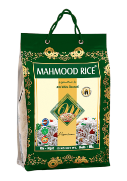 RICE MAHMOOD BRAND,SUPER QUALITY,10KG ,LONG LASTING AND NUTRITIOUS.