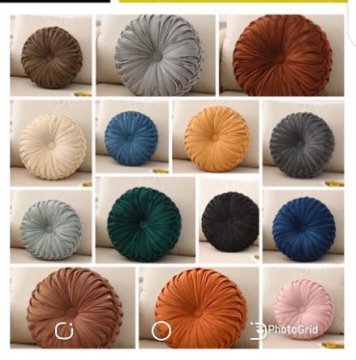 FIBRE CUSHION,ONE PIECE,HIGH QUALITY AND DURABLE,MULTI-COLORED