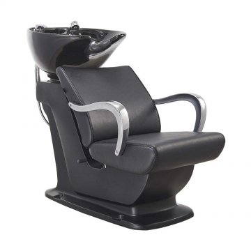 SALON CHAIR WITH A SINK BOWL,COMFORTABLE,ADJUSTABLE HEIGHT,DRAIN SPRINKLER,RUBBER PLUG STOPPER,LIGHT WEIGHT AND EXTRA-LARGE