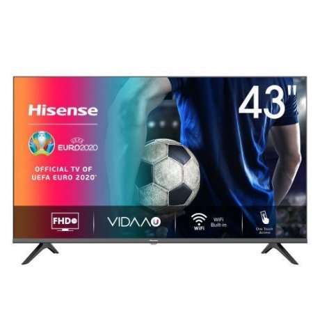 HISENSE TV 43 INCHES SMART,MODEL A6 SERIES, 7 W SPEAKERS, 2 USB & 3 HDMI PORTS.
