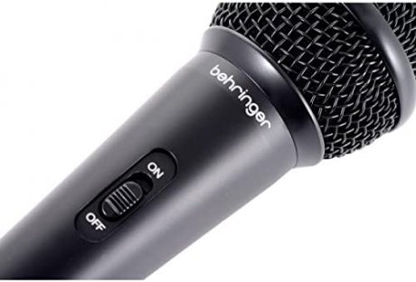 Behringer XM1800S Ultravoice Microphones 3 Piece Set, Black