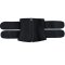 Double straps waist trainer-black