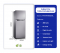 SAMSUNG 340L REFRIGERATOR, TWO DOORS, DIGITAL INVERTER, EXTERNAL TEMPERATURE CONTROL PANEL, POWER COOL MODE, TWIN COOLING, DEODORIZING FILTER, STAINLESS STEEL, SILVER