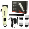 HAIR CLIPPER 8-PIECE KIT,ELECTRICAL PROFESSIONAL,RECHARGEABLE,HEAVY DUTY MOTOR,SELF-SHARPENING BLADES,ADJUSTABLE TAPER LEVER BY WAIKIL