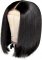 HUMAN HAIR WIG BOB 6INCH,TOP QUALITY MIDDLE LACE,SYNTHETIC HAIR,SHORT,SUITABLE FOR ROUND FACES AND SHORT NECKS,LIGHTER AND COMFORTABLE