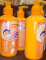 BATH LOTION 500ML, PLEASANT NATURAL SCENT, SLIGHTLY VISCOUS, FLOWER EXTRACT, MOISTURISES THE SKIN, PRESS-ABLE LID, ORANGE BY ECARE