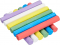 SCHOOL CHALK‎,DUSTLESS,SMOOTH,CLASSIC,EASY MARKS ON THE CHALKBOARD,ASSORTED COLORS,NON TOXIC