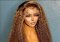 Baby Hair Curly Brazilian Remy wig