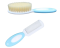 SET OF BABY GOAT HAIR COMB AND BRUSH, GROOMING HAIR CARE, KIDS, INFANTS, TODDLERS, KIDS,  TENDER SCALPSOFT GOAT HAIR, WHICH IS HYPOALLERGENIC TO BABY SKIN, PROTECTS YOUR BABY'S DELICATE SCALP FRIENDLY, MULTI-COLOR, BY UCHA