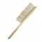 WOODEN BEE BRUSH,SOFT BRISTLES 2-1/2"H, BROWN STRONG HANDLE