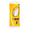 BIC SHAVERS, LEAVES SKIN FEELING SOFT AND SMOOTH, EXTRA GLIDE OVER THE SKIN, EFFICIENT SHAVE, 3 COMFORT RAZOR HEADS, YELLOW