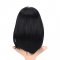 HUMAN HAIR WIG BOB 6INCH,TOP QUALITY MIDDLE LACE,SYNTHETIC HAIR,SHORT,SUITABLE FOR ROUND FACES AND SHORT NECKS,LIGHTER AND COMFORTABLE