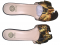 VERSACE LADIES' SHOES,1 PAIR,PEEPTOE WEDGE,OPEN TOE,RUBBER SOLE,ELEGANT,LIGHT WEIGHT AND LIFTED,SMOOTH