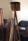 WOODEN TRIPOD FLOOR LAMP BASE, MADE WITH A FLAXEN LAMPSHADE THAT IS ENDURING DURABLE AND AESTHETIC, MADE IN DIFFERENT DESIGNS, STYLES, SIZES AND COLOUR, SUITABLE FOR INTERIOR DECOR