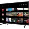 MEWE SMART TV 43" INCH ANDROID, HD LED, 4K RESOLUTION, FRAMELESS, CHROME CAST BUILT IN, DOLBY AUDIO, SLIM DESIGN, BLACK