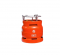ORYX LPG GAS 6KG FULLSET, BURNER, GRILL, GAS CYLINDER DURABLE, RELIABLE, SAFE, CLEAN AND LONGLASTING, RED