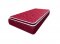 QUEEN SIZE MATTRESS, SPRING, HIGH DENSITY FOAM, DOUBLE LAYER, BREATHABLE MESH COVER, LIGHT WEIGHT DESIGN, MAROON BY EURO FOAM