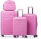 SUITCASE,4 WHEEL SPINNER,TRAVEL ROLLING LUGGAGE BAG,TOP HANDLE AND AN EXTENDIBLE PULL TAB