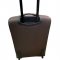 LEATHER TRAVEL SUIT CASE, DURABLE, DUAL-SPINNER WHEEL SYSTEM,DOUBLE ZIPPER,SMALL,MEDIUM AND LARGE SIZE