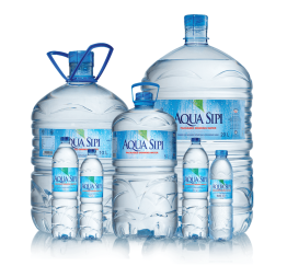 AQUA SIPI PACKAGED DRINKING WATER, 500ml - 20L, UV TREATED, SAFE, PURE H2O WATER, ISO 22000 CERTIFIED, SPARKLING CLEAR BY MUKWANO